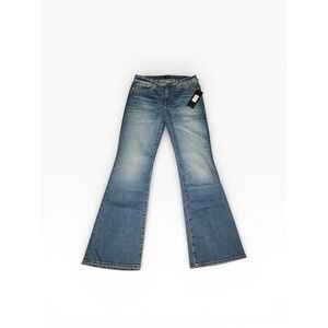 Edwin Lark High Rise Straight Leg Jeans | Flashback Wash | Size 28 | NWT